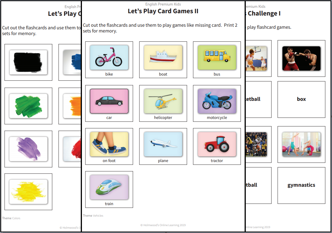 Mini-Flashcards
